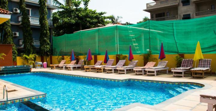 Marina Bay Beach Resort Кандолім Екстер'єр фото